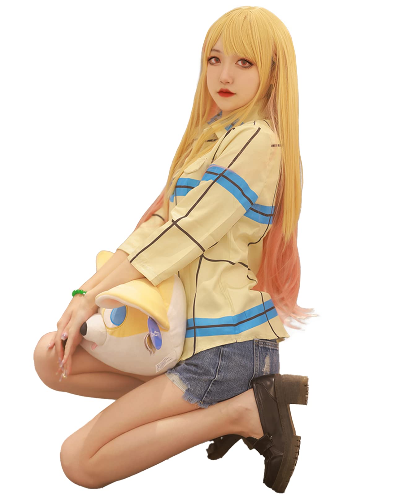 

[Молочное время] Парик в комплекте: История любви моей куклы-одевашки - Косплей-костюм Китагавы Марин на Хэллоуин