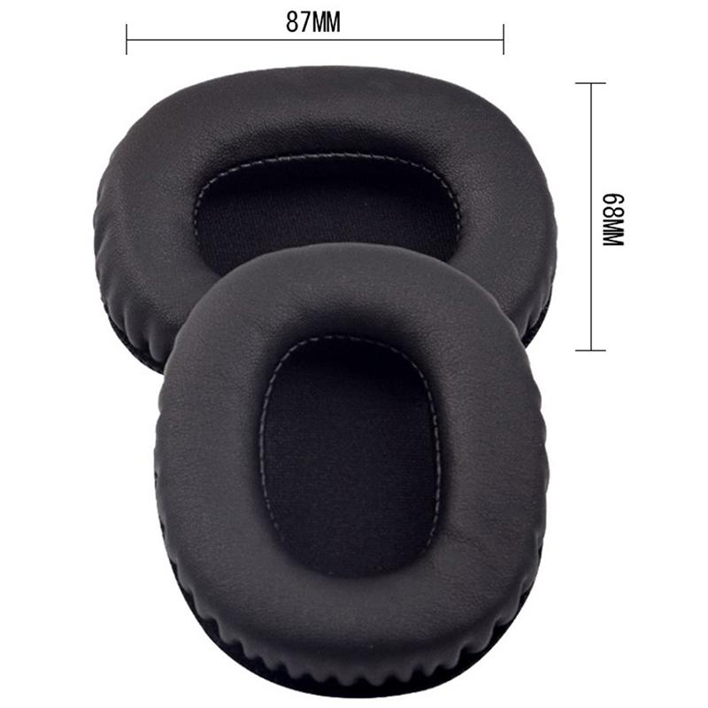 1Pair Replacement Earpads Ear Pads For Marshall Monitor Ii 2 A.N.C.Headsets