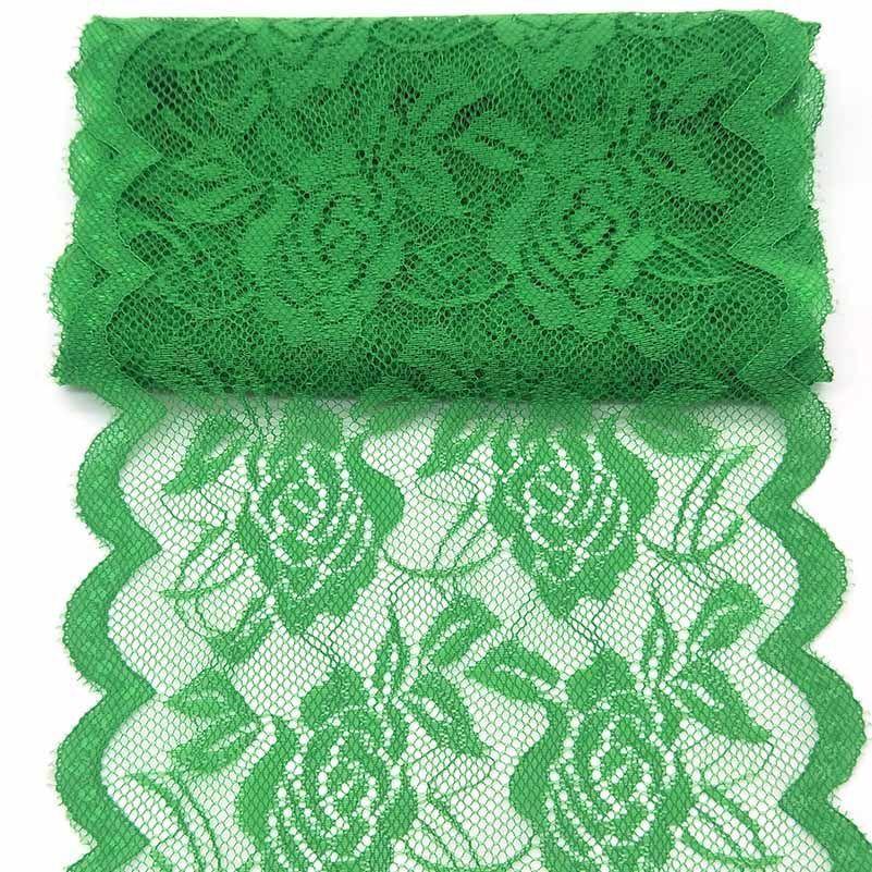 Clothes Lace Skirt Width 15cm Rose-shaped Lace Soft Elastic Accessories Curtains, Door Curtains DIY Apparel Sewing Supplies