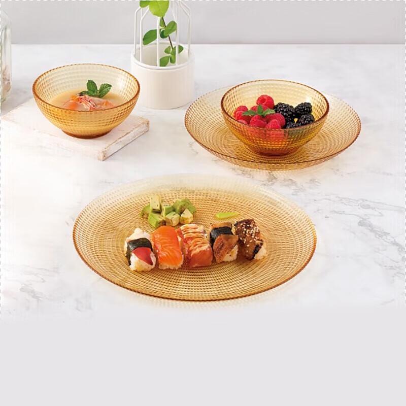 Corning VISIONS Crystal Clear 4-Piece Dinnerware Set