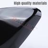 Left Right Side Rearview Mirror Cap Cover for Honda Civic 10th 2016 2017 2018    Accessories Black Red Replacement