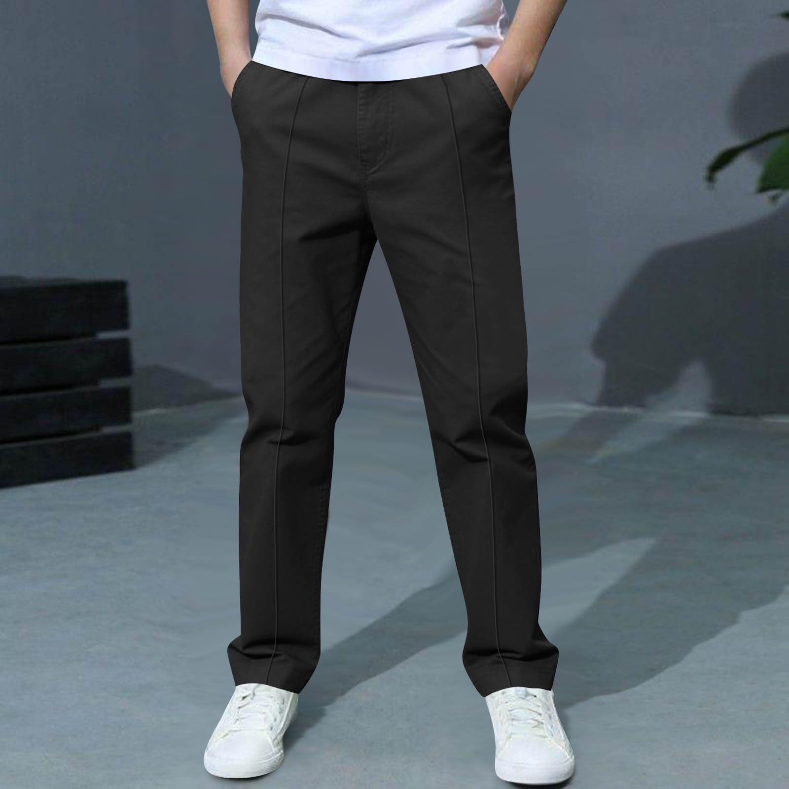 Kids Casual Pants Boys Girls Straight