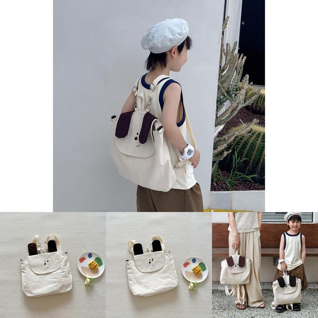 Cute Oxford Fabric Dog Pattern Shoulder Bag For School Stylish And Fun For Children