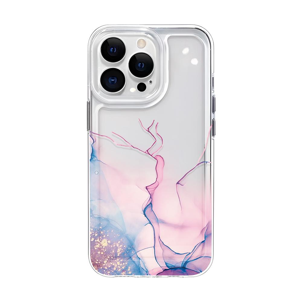 

Luxury Blue Flowers Phone Case For iPhone 16 16E 15 14 13 12 11 Pro Max X XS 8 7 Plus Soft Bumper Shockproof Armor Hard Cover For iPhone 16E