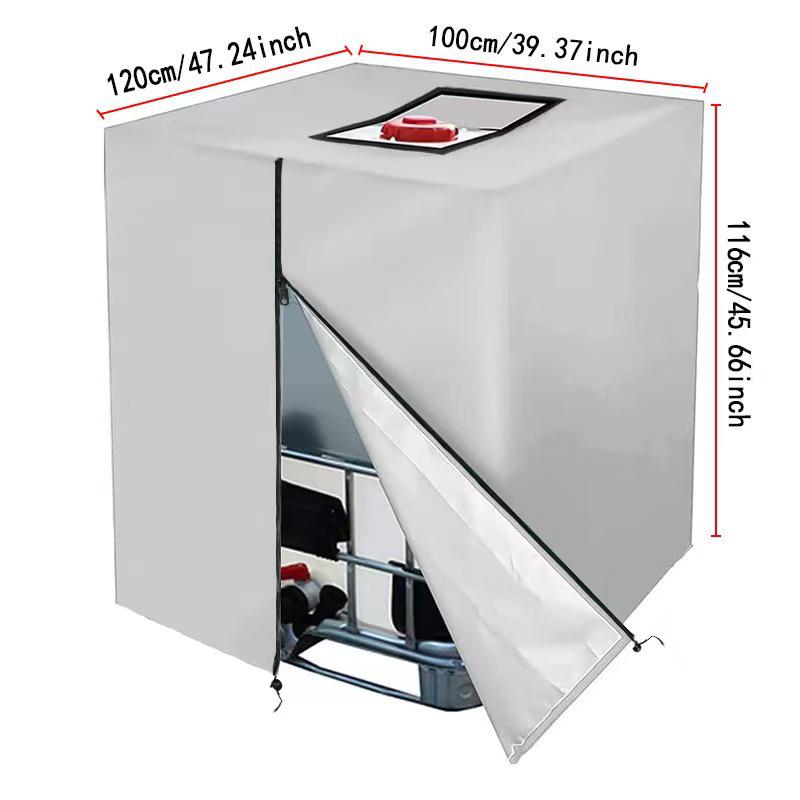 Waterproof Outdoor Dust & Sun Protection Cover for IBC Water Tank/Bucket