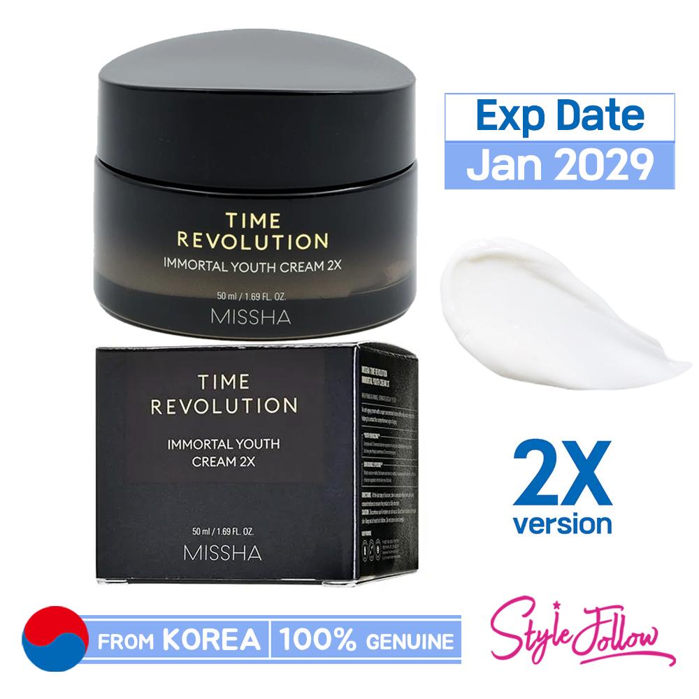 [MISSHA] Time Revolution Бессмертный молодежный крем 2X - 50 мл (1шт) 1pc + Sample Gifts