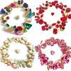 50pcs Set DIY Craft Water Drop Rhinestone Mixed Crystal Buckle Shining Claw Drill Buckle  Handmade