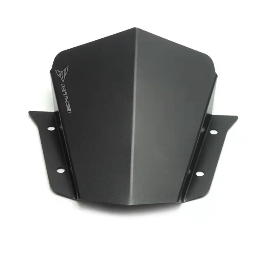 Motocykl čelní sklo čelní sklo hliníkové větrné sklo deflektor kryt kapotáže pro Yamaha MT-09 FZ-09 MT09 FZ09 MT 09