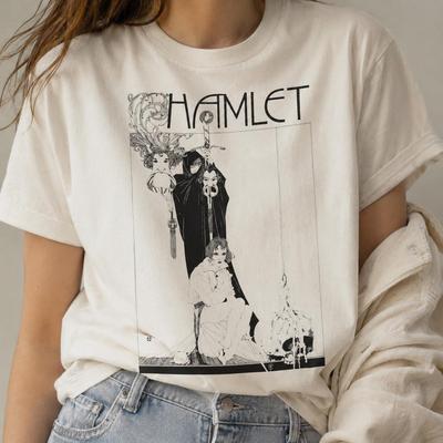 Hamlet Shirt | Shakespeare T Shirt | Vintage Literary Shirt | Gothic Book Lover Tee | Dramatic Art Shirt | Literature Gift | Unisex Shirt