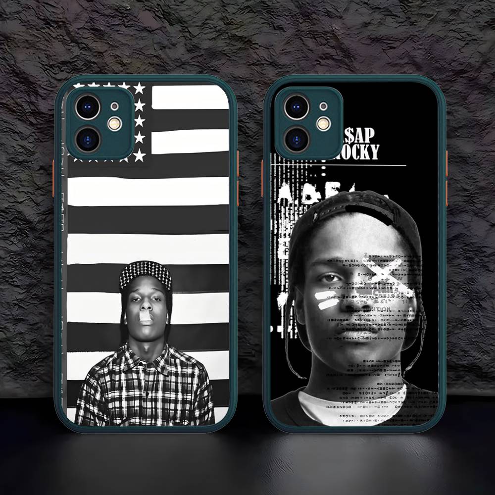 Hip Hop Rapper A-Asap R-Rocky Film Handyhülle Für iPhone 11 12 13 14 15 16 Pro Plus X XS MAX Mattes Bumper Stoßfeste Hülle