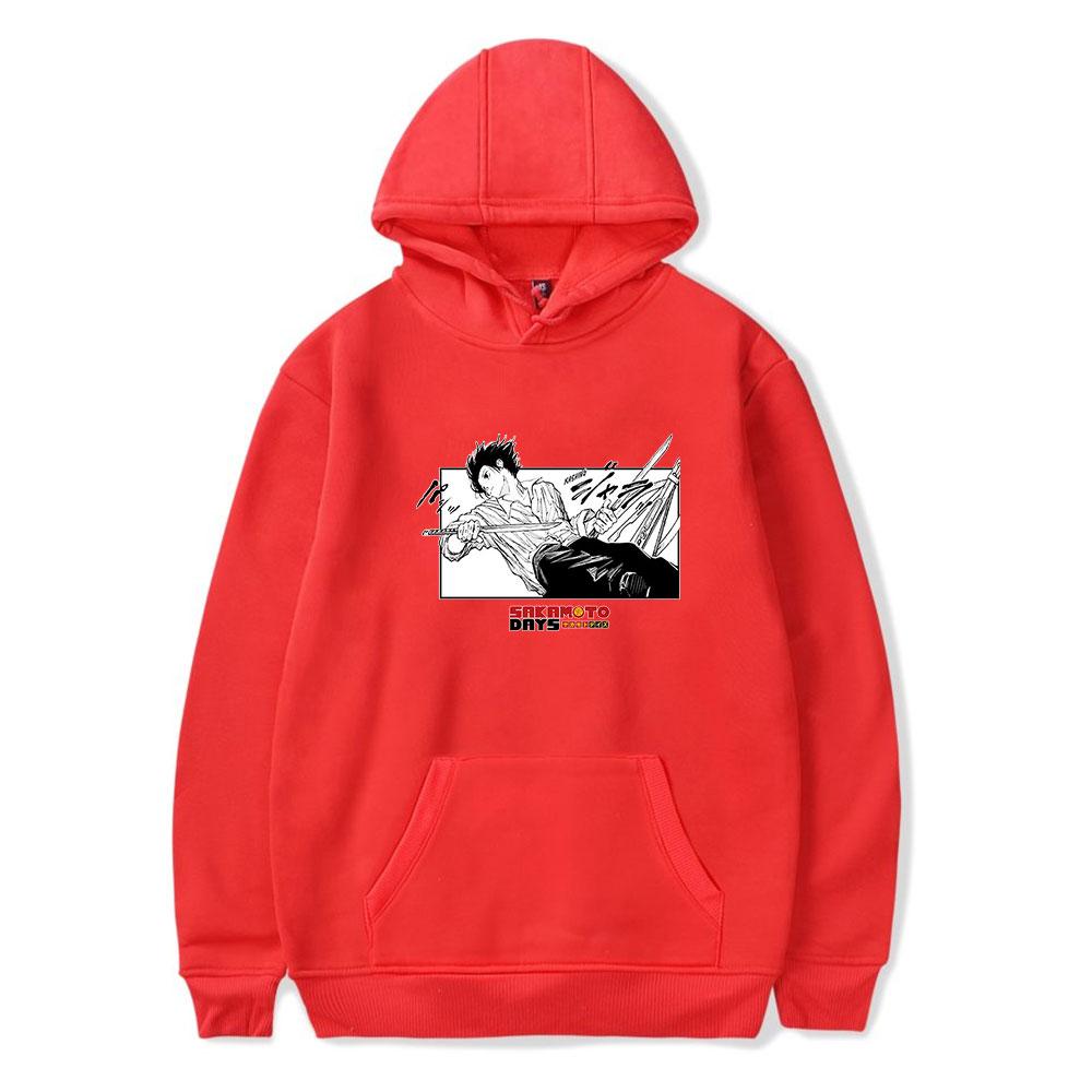 Sakamoto Days Anime Hoodie Merch Unisex Winter Long Sleeve Pullover Hooded Streetwear