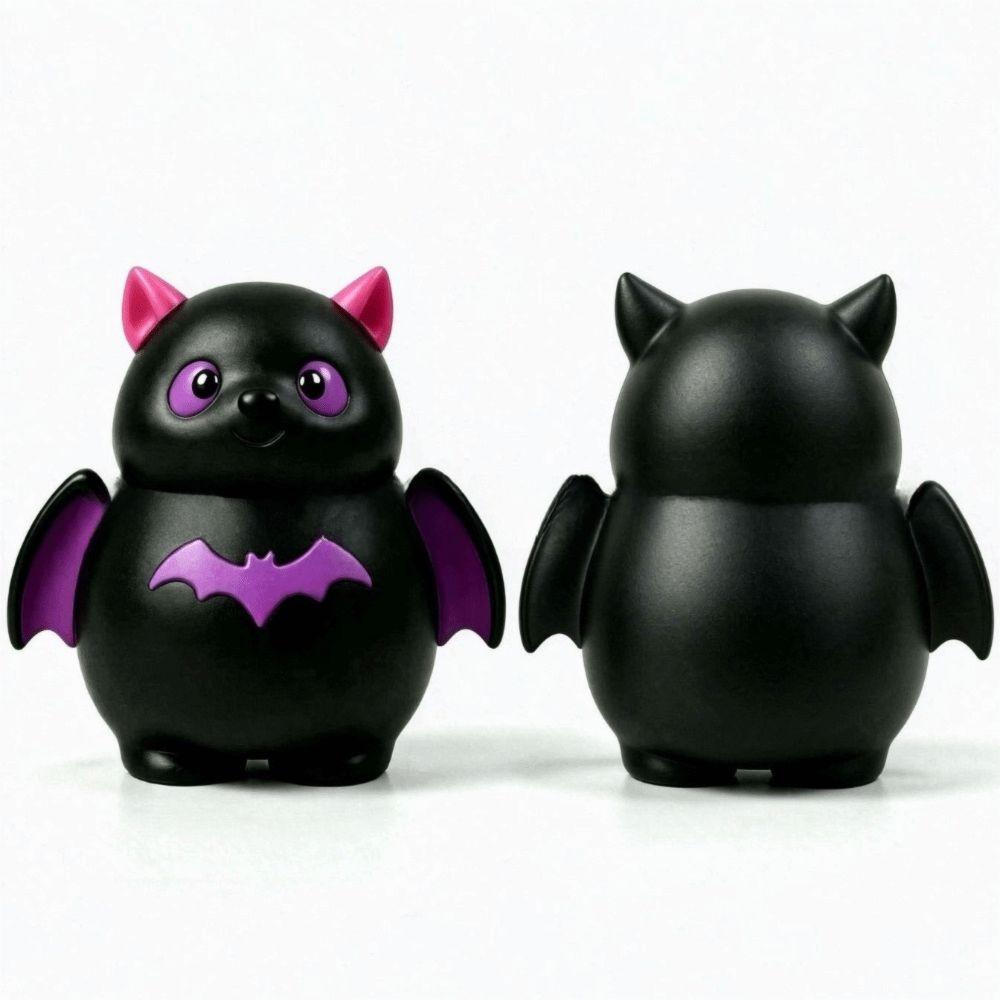 Stretchy Soft Stress Relief Toy Flour Filled Fidget Toy Bat Squishy Halloween Party