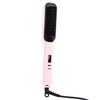 Straight Curly Hair Iron 2 Purpose Electric Curling Comb Negative Ion Straightener Styling Tool Pink