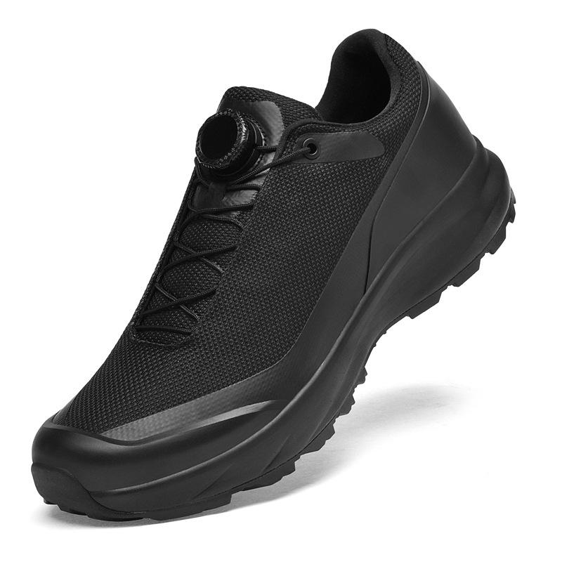 Men s All-Terrain Waterproof Trail Running Shoes with Rotary Button Gaiters - Casual Style 44