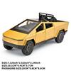 1/32 Tesla Cybertruck Toys Diecast Model Car Alloy Metal Pickup Truck Colorful Indoor Desktop Display Collection Game for Children Boy