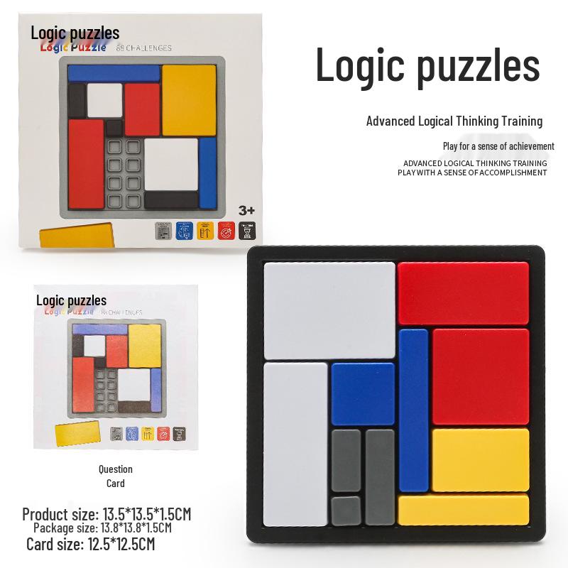 Children's Educational Logic Puzzle Cube: Parent-Child Interaction and Intelligence Development Building Blocks