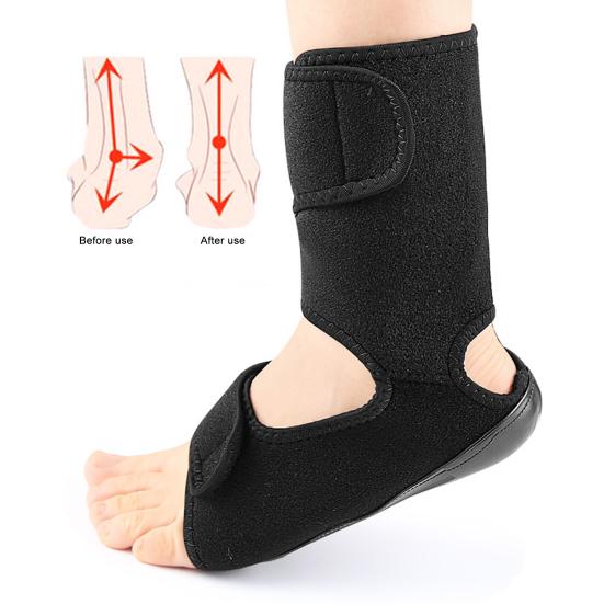 Kotníková ortéza s upevňovací páskou Nastavitelná Prodyšná Elastická Odolná proti opotřebení Přiléhavá Pohodlná Kotníková podpůrná ortéza