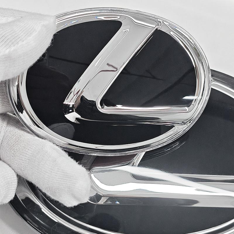 Car Sticker 3D Front Grille Emblem Rear Trunk Badge For Lexus CT200h IS ES NX RX UX GX GS F Sport No ACC Radar Logo Replacement