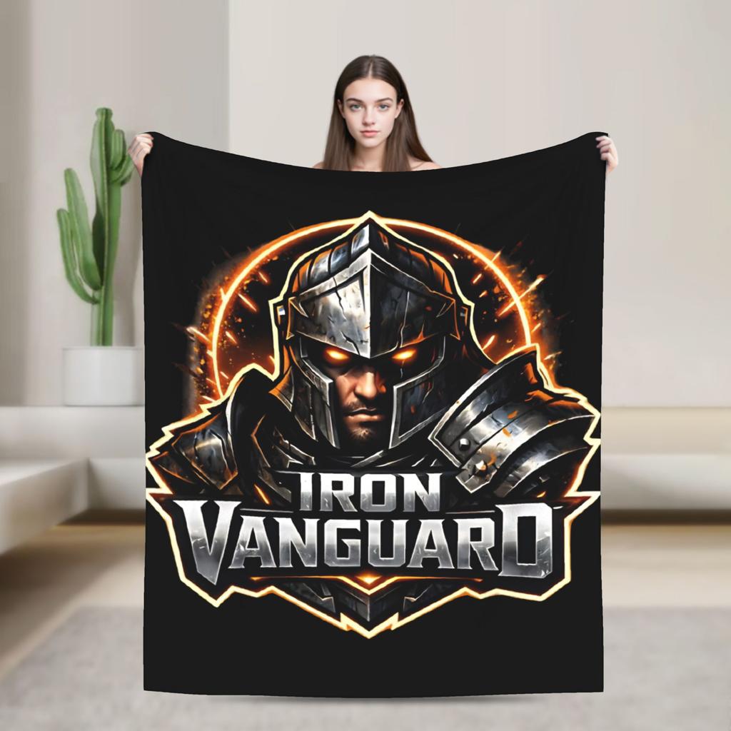 Mortal Kombat 2 Duotone Fighters Blanket Cover Velvet Lightweight Throw Blanket for Outdoor Travel Bedspread