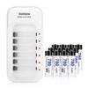 Rechargeable Battery Set - 12 Pack of 1.2V AA Batteries for Toy Remotes