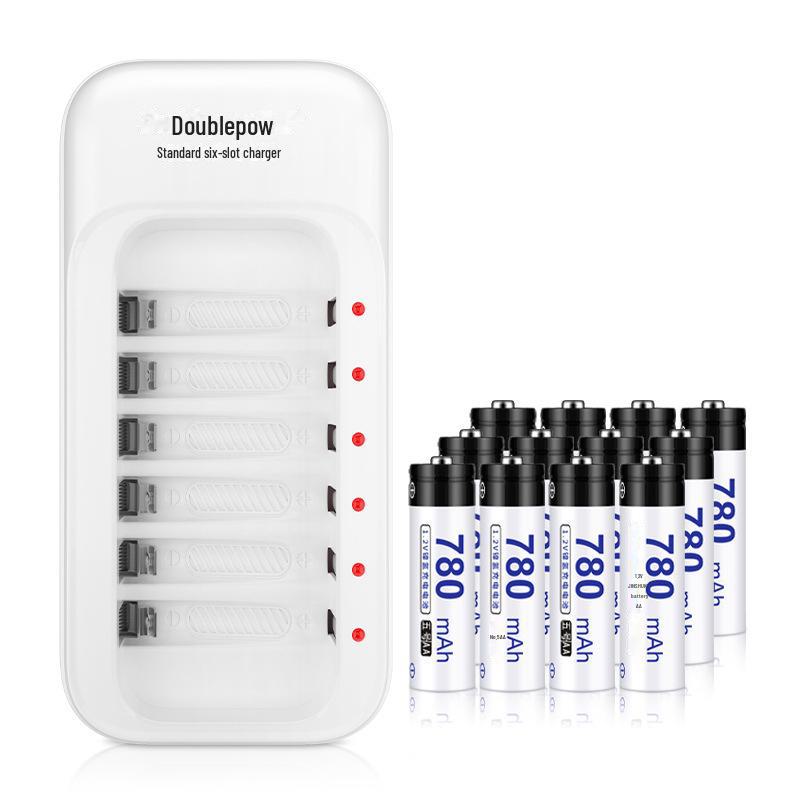 Rechargeable Battery Set - 12 Pack of 1.2V AA Batteries for Toy Remotes