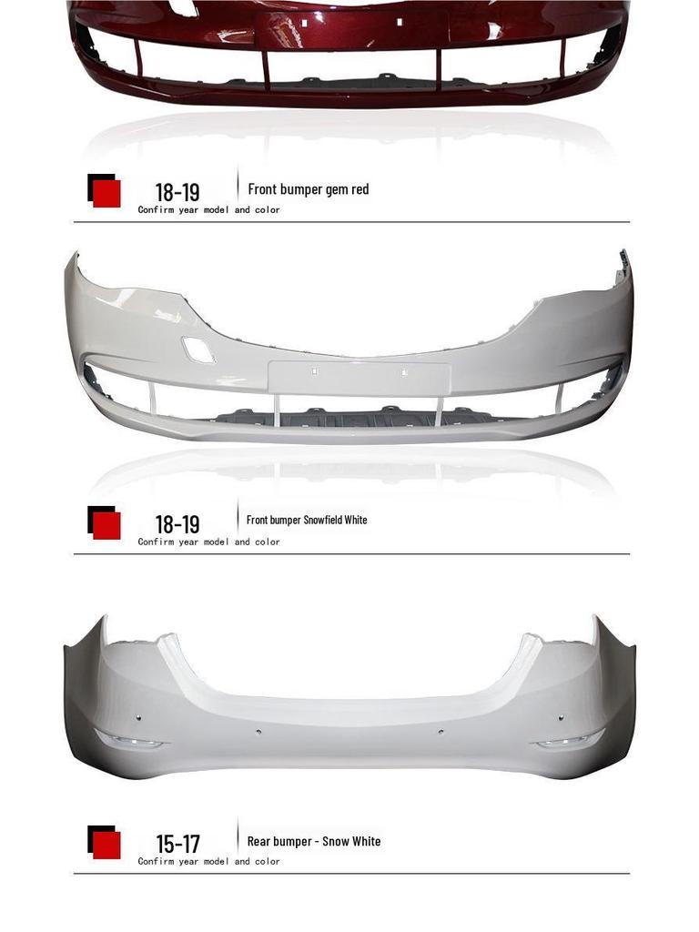 Front and Rear Bumpers for Buick Excelle GT/XT (2015-2019 Models)