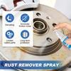 Remove Rust Agent Sprayer Fast Acting Rust Remover for Car Boats, Kitchens, Bathrooms Multipurpose Rust Cleaner