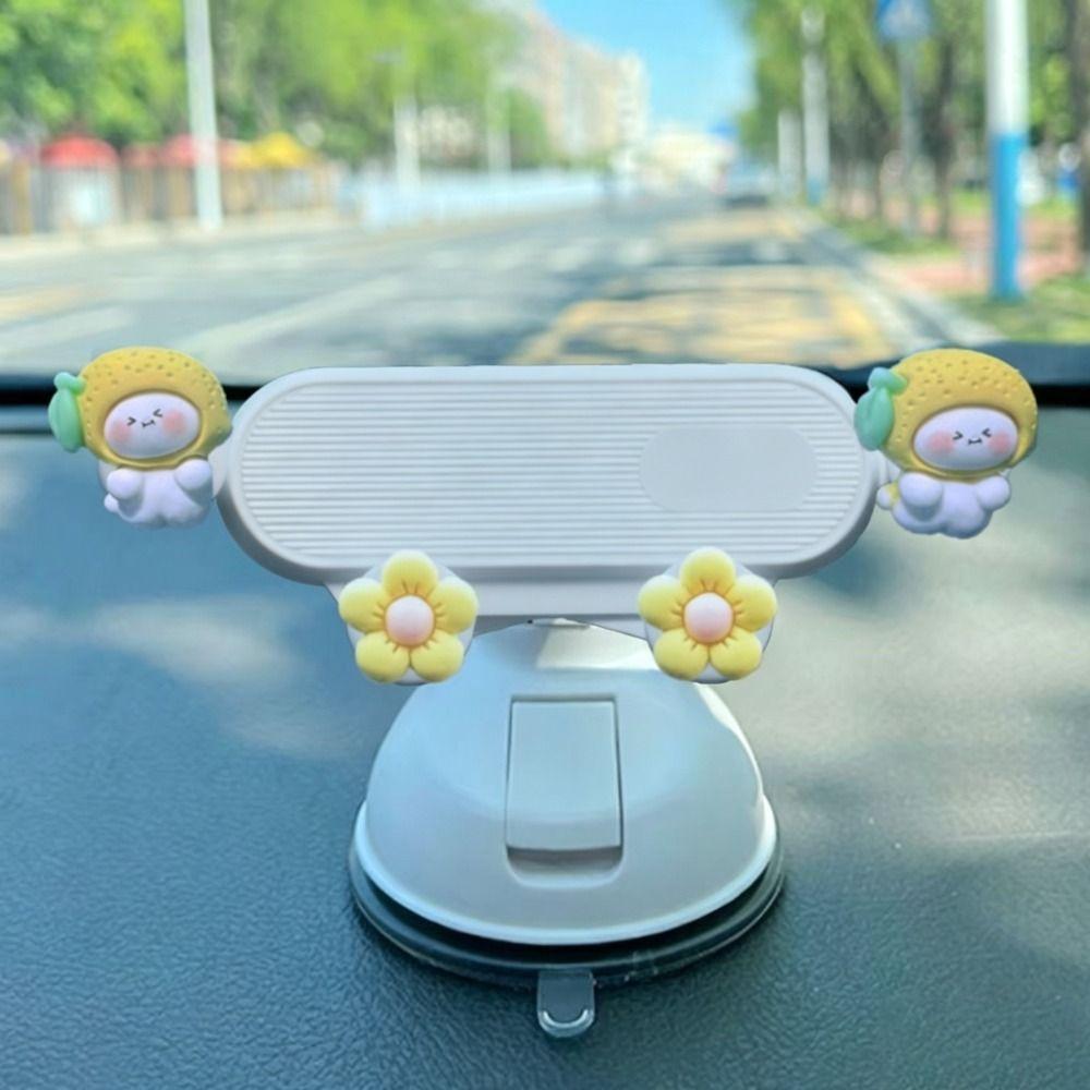 Gravity Clamp Car Phone Holder Adjustable Viewing Angle Car Mobile Holder Car Dashboard