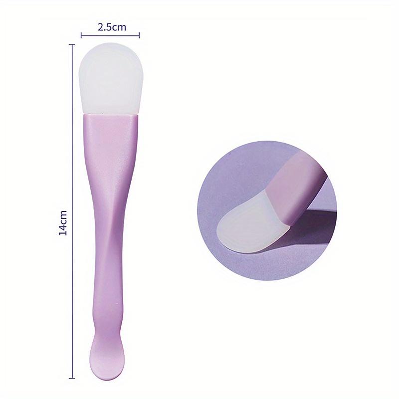 Double Head Silicone Facial Mask Brush F Ace Cleaning Scraper Daub Type Mud Film Special Brush Beauty Tool