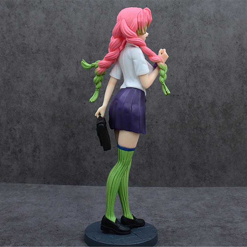 28cm Anime Demon Slayer Model Kanroji Mitsuri GK Statue Toys PVC Figuras Collection Action Figure Ornament Manga Figurine Gift