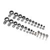 25 In 1 Set Universal Rock Casting Tackle Fishing Rod Guides Line Rings Top Tips