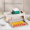 QH-139 fruit slicer manual vegetable cutting machine fruit slicer 15 gear adjustable cutting thickness lemon slicing tool.