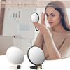 30X/1X Hand Mirror Folding Handle Double Sided Magnifying Mirror Magnification Portable Makeup Mirror Multifunctional
