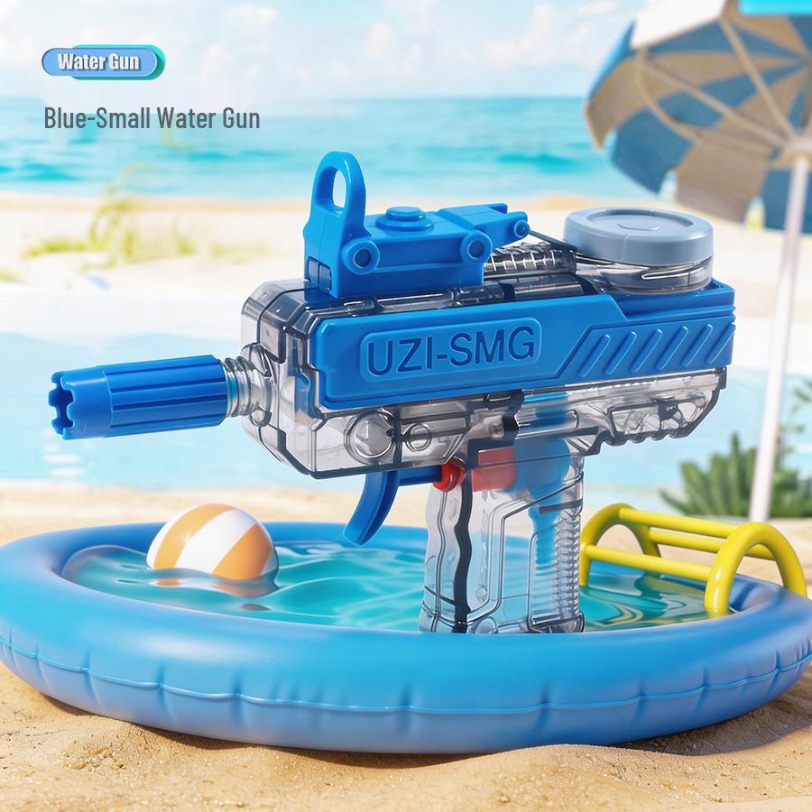 UZI Mini Tech Mechanical Water Squirt Gun Toy for Kids
