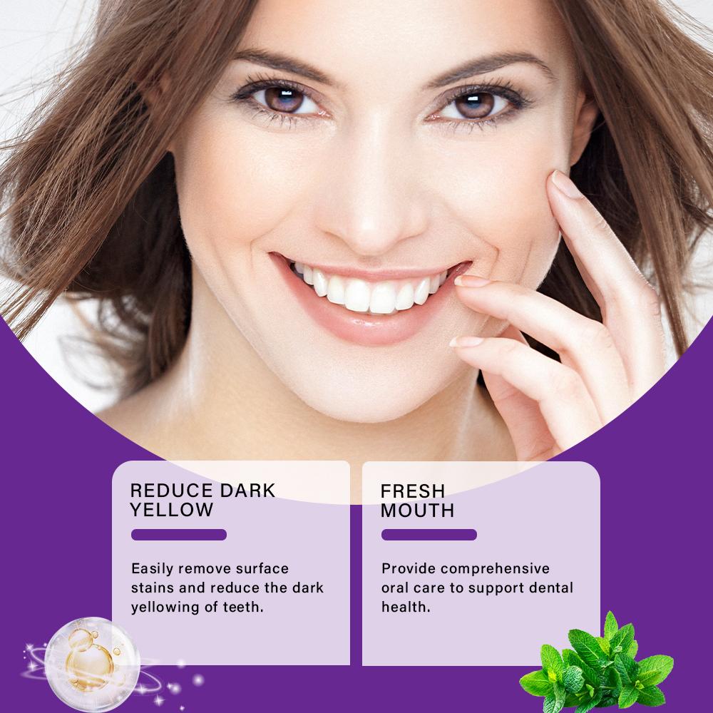 Teeth Concentration Mineral Powder - Gently Cleans the Tooth Surface and Restore Tooth Shine - Strengthen & Protect for Teeth and Gums