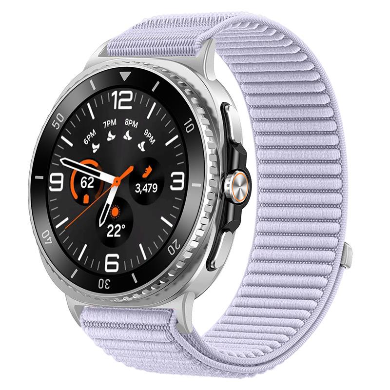 No Gaps Nylon Loop Strap for Samsung Galaxy Watch 8 Classic 46mm/Watch 8 44mm 40mm Braided Band Replacement Bracelet Belt Correa