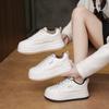 2025 winter new ins Korean version of thick-soled low-top velvet little white shoes women's tide running casual board shoes women's Y8613-2
