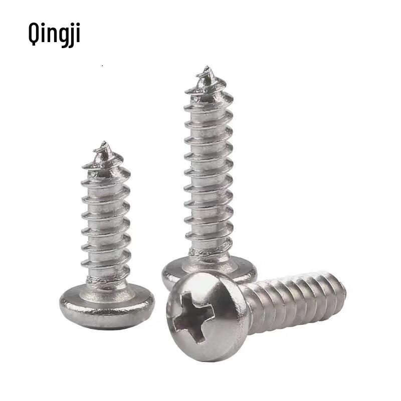 304 Stainless Steel Phillips Pan Head Self-Tapping Screws