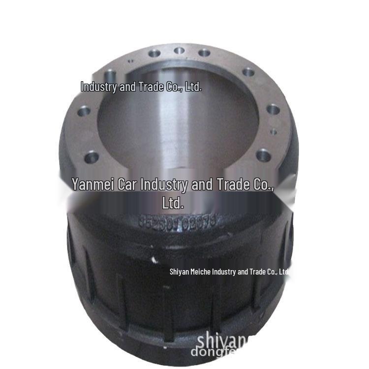 Dongfeng Dena Chassis Parts: Tianlong Rear Brake Drum 3502010-K2700 1220 чёрный