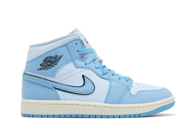 Wmns Air Jordan 1 Mid SE 'Ice Blue'