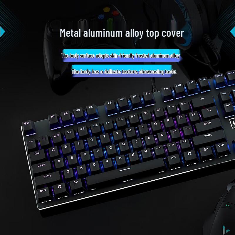 Rapoo V700RGB Alloy Edition 108-Key RGB Gaming Mechanical Keyboard