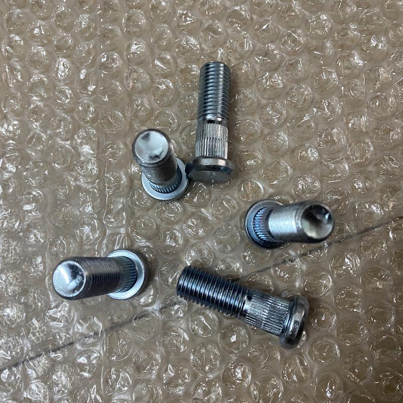 48mm Knurl 12.3mm M12x1.5 Lug Studs  for  Hyundai Sonata Elantra Tucson Santa Fe Accent Genesis Azera Kia Forte Optima Sportage