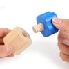 Wooden Nuts and Bolts Staking Toy Tightening Screw Insert Blocks for 2 3 4 5 Years Old Kids