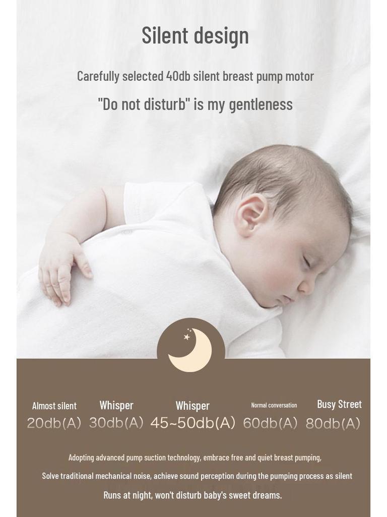 Hands-Free Double-Sided Wearable Electric Breast Pump – Painless & Portable
