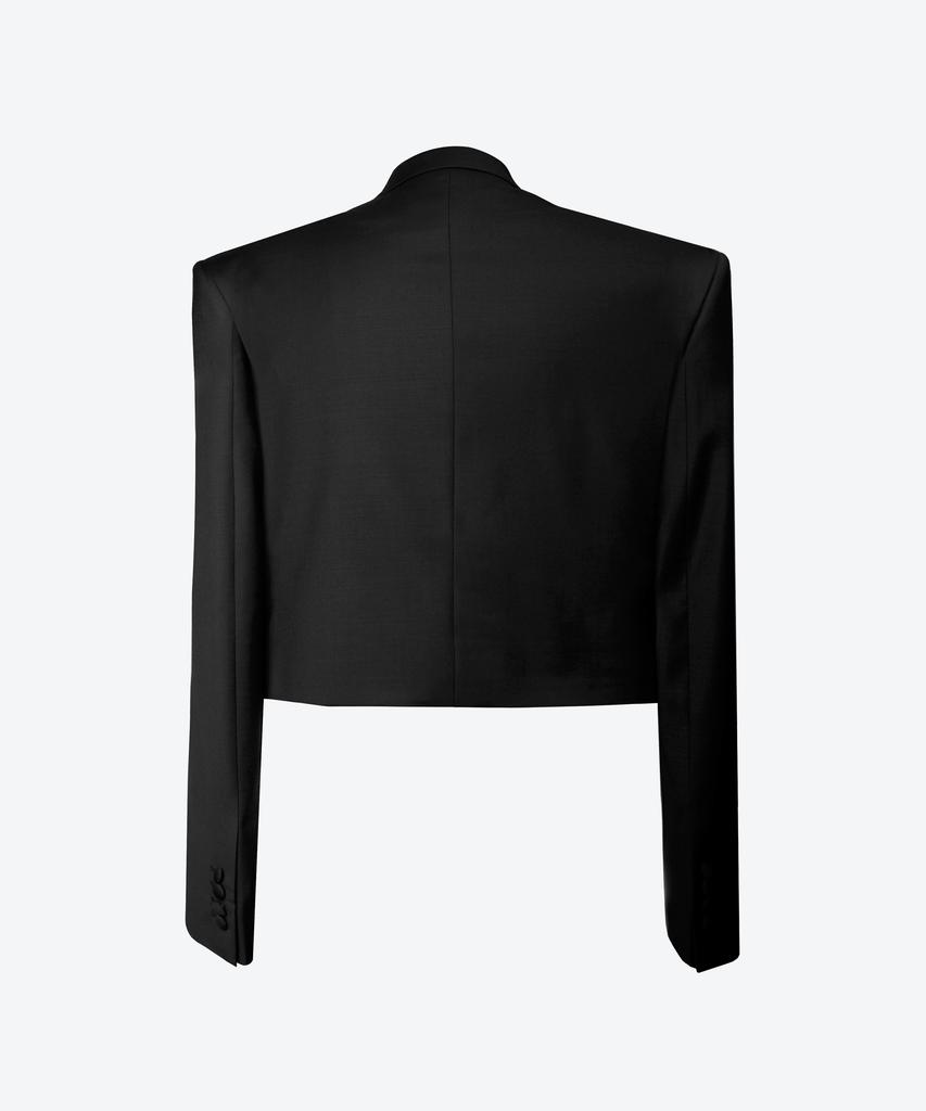 Untage Wool Crop Jacket [Black(Unisex)]_Uth-Fb01