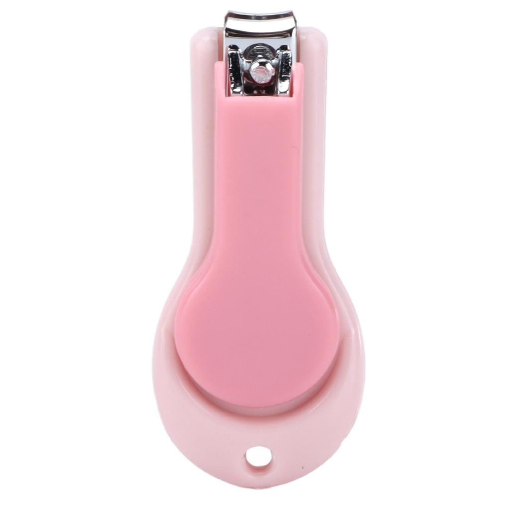 Nail Clippers Kit Cartoon Shape Stainless Steel Baby Nail Trimmer with Tweezers Nail File Storage Box for Baby Nail Care