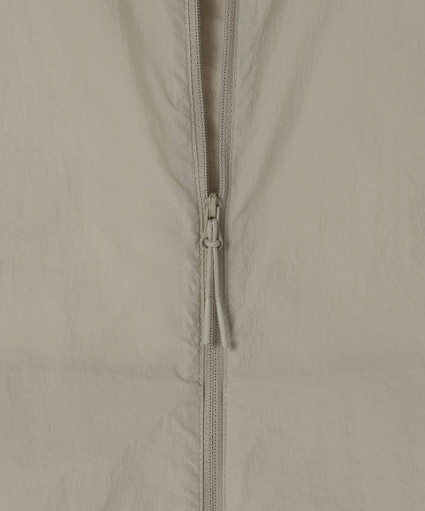 Musinsa Standard [City Leisure] High-Neck Sheer Windbreaker Jacket [Grayish Beige]