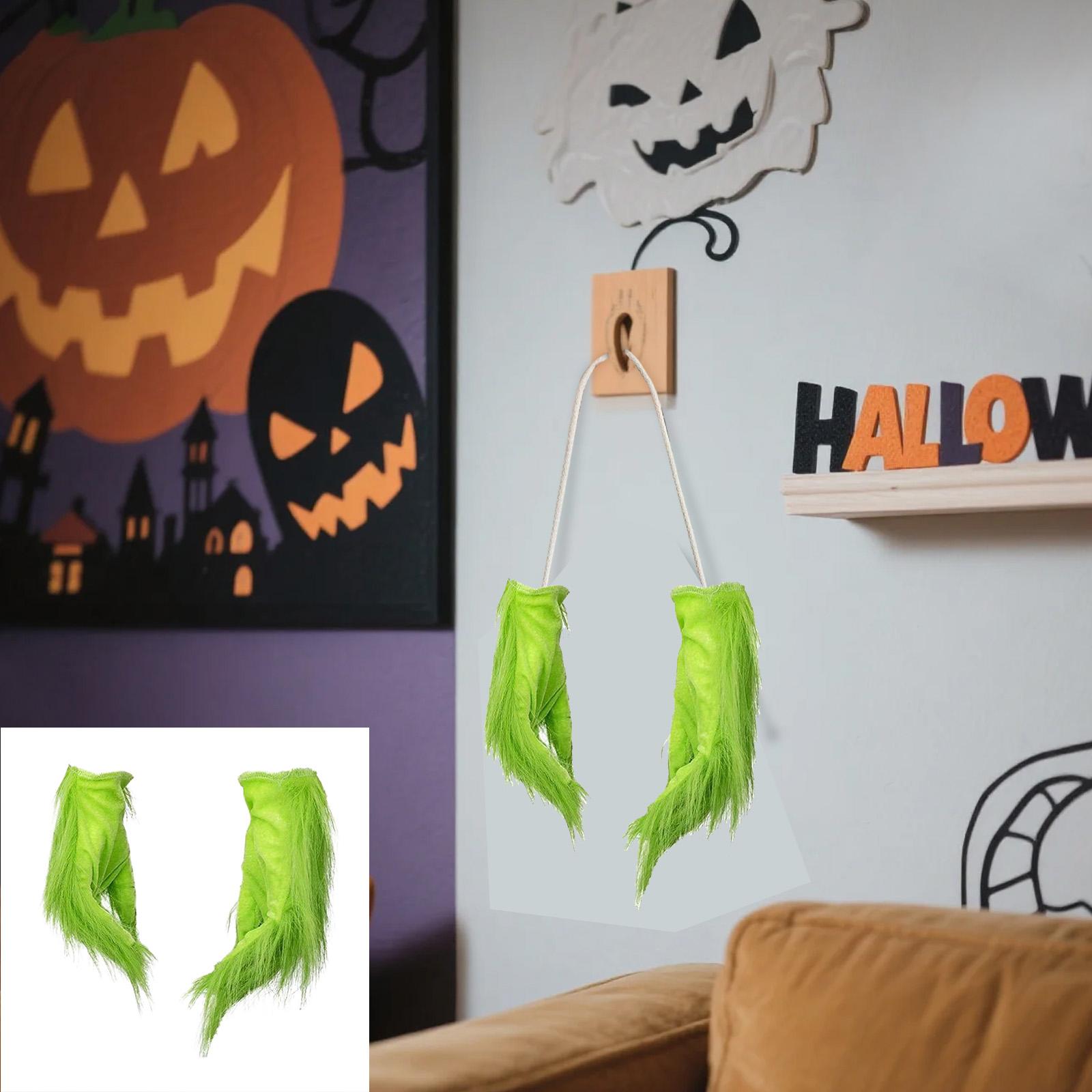 

Thief Green Furry Funny Props Horror Atmosphere Masquerade One Size зелёный