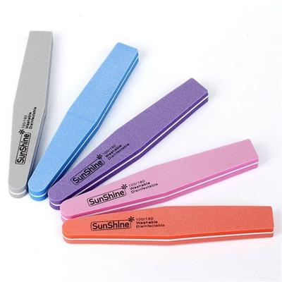 10pcs Nail Files High Quality Art Manicure Emery Board Gel Sawing Buffer Polish Buffer Nail