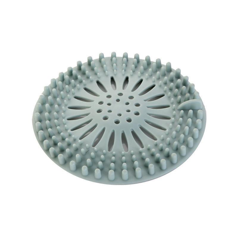 Silicone Kitchen Sink Sewer Shower Filter Drain Cover Stopper Sink Strainer Drainer Floor Drain Hair Catcher Bathroom Accessorie